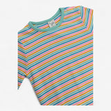T-Shirt Lucia Long Sleeve Multi Coloured Striped