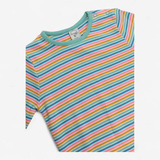 T-Shirt Lucia Long Sleeve Multi Coloured Striped