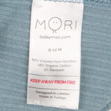 Pyjama Set Ribbed Dusky Blue