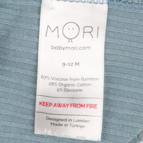 Pyjama Set Ribbed Dusky Blue
