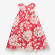 Summer dress pink and white floral 