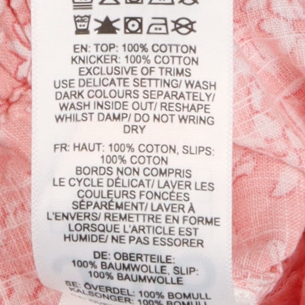 Bloomers light pink floral