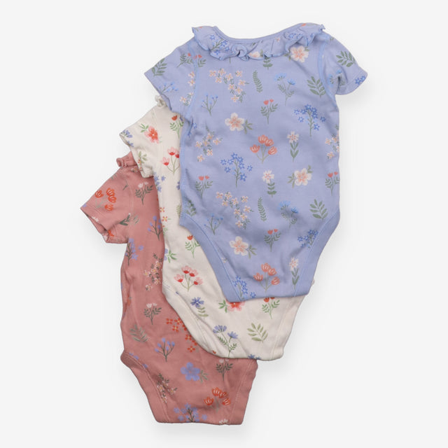 Floral Bodysuits 3 pack 