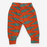 Marmalade Sky Leggings Orange Crocodiles