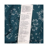 FatFace Teal Green Paisley Floral Notch Neck Tunic