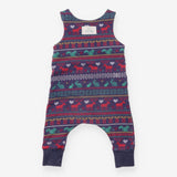 Jersey Romper Navy