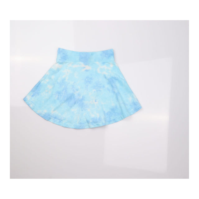 Blue tie dye skirt