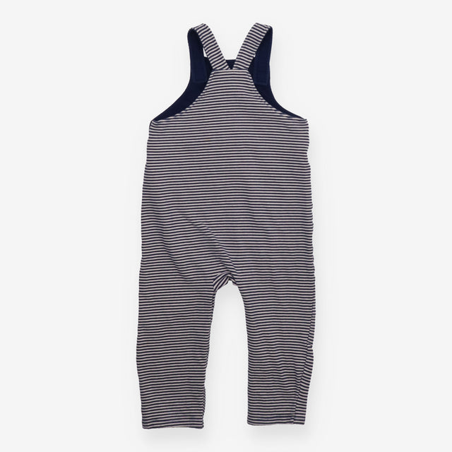 Dungarees navy stripes monkey in pickup
