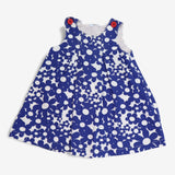 Blue flowers dress