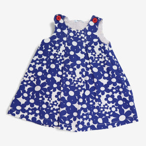 Blue flowers dress