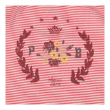 Red Striped Roses Long Sleeve