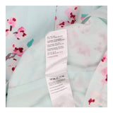 Blue Cherry Blossom Elise Midi Dress – Zip Back, D