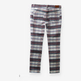 See by Chloé Blue Red Plaid Skinny Jeans