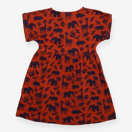 Dress Short Sleeve Rust Safari