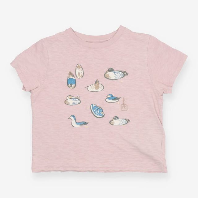 Uniqlo Box Tee – Pink Mallards