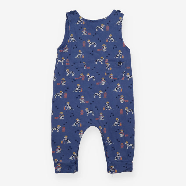 Dungarees jersey blue dalmatian fire extinguisher