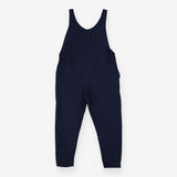 Linen Laura Jumpsuit Navy