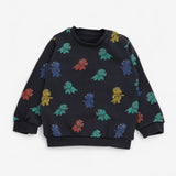 Tracksuit Grey Triceratops Print 2pcs