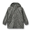 Forest Lake Checked Flowers Ollo Rainwear Jacket