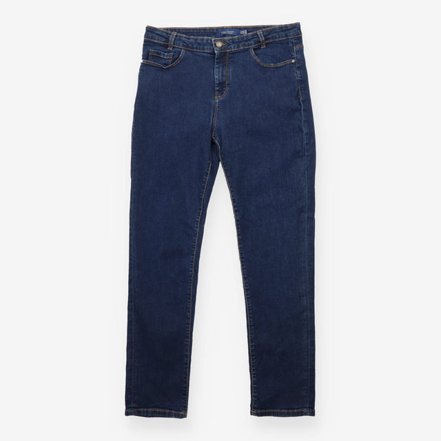 Jeans Dark Blue Organic Cotton Slim Leg
