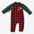 Playsuit colourful check