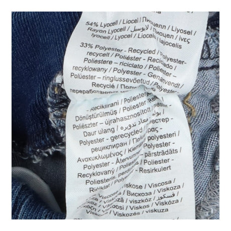 Baby jeans elastic waist heart pocket