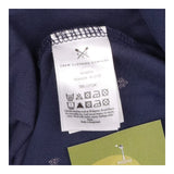 Navy Heart-Print Cotton Polo Shirt