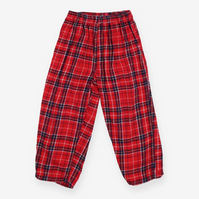 Pyjama bottoms red tartan