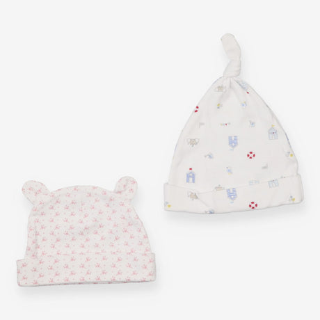 Baby Hats Pink Ears and Seaside 2-Pack