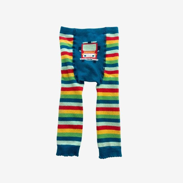 Stripe Fire Engine leggings