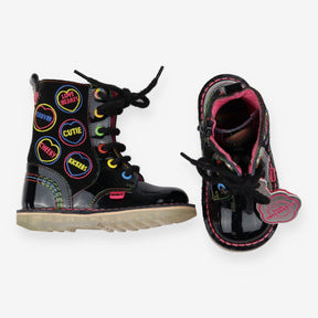 Limited edition kickers love heart boots