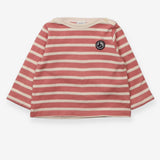 Top Long Sleeve Pink Stripe