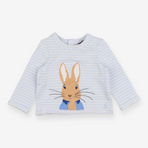 Sweatshirt Jersey Blue & White Stripe Peter Rabbit