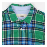 Shirt Tartan Green and Blue
