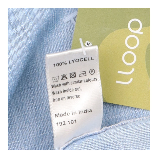 Dress Light Blue Lyocell Denim Shirt