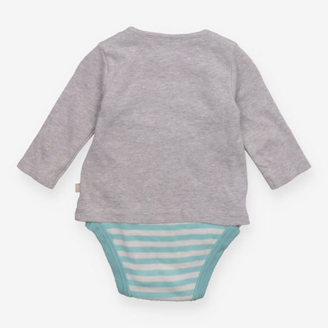 Grey Dodo and Baby Dodo Bodysuit 