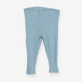 Leggings Ribbed Light Blue Marl