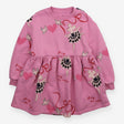 Dress jersey pink LS mouse hearts Bring the Magic