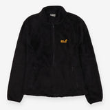 Jack Wolfskin Black Zip‑Up Fleece