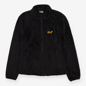 Jack Wolfskin Black Zip‑Up Fleece
