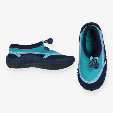 Beach Shoes Teal and Navy