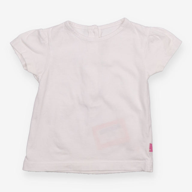 Tee SS white plain