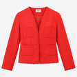 Jacket Coral Fringed