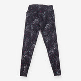 Leggings Black Printed Power Full Length High Wais