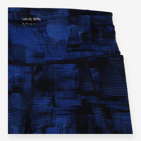 Power 7/8 Gym Leggings blue and black