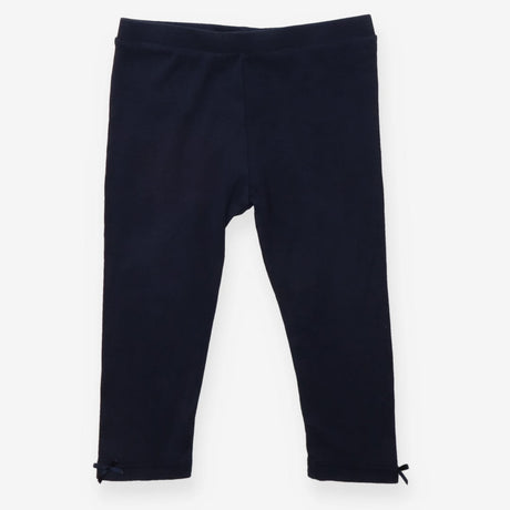 Leggings navy bows to side