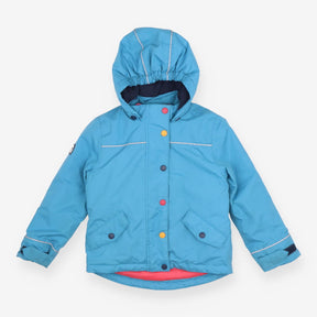  Raincoat 3 in 1 Blue with multi Colour Fleece