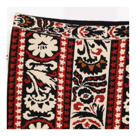 Midi Knitted Tapestry Skirt