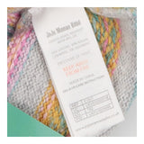 Dress Long Sleeved Knit Grey Colourful Fairisle