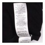 Maternity Joggers Black Cotton Stretch Drawstring 